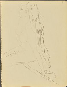 Aktstudie, 1929